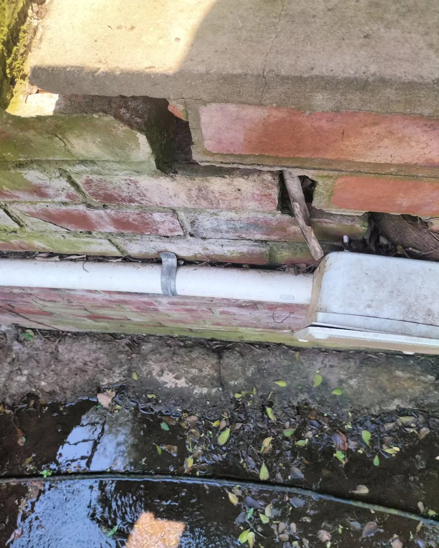 Drainage channel clearing and clean-out